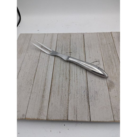 Stainless Serving Meat Fork Slicing 10 1/2" Unbranded - Picture 1 of 7